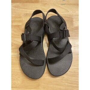 Chaco Sandal Womens 8 Mega Z Cloud Hiking Adjustable Strappy Black Open Toe